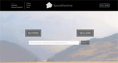 Desktop Screenshot of bozehome.com